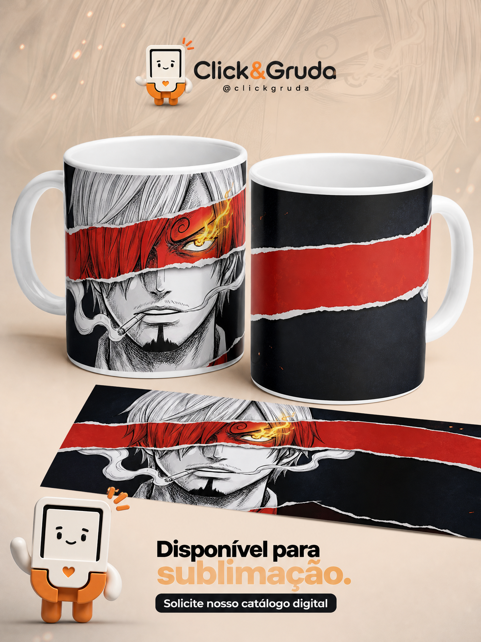 Arte para caneca